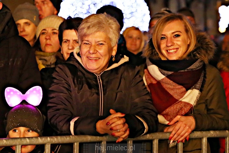 Mielczanie przywitali 2018 rok na Placu AK