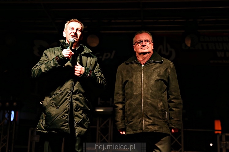 Mielczanie przywitali 2018 rok na Placu AK