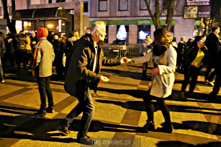 Mielczanie przywitali 2018 rok na Placu AK