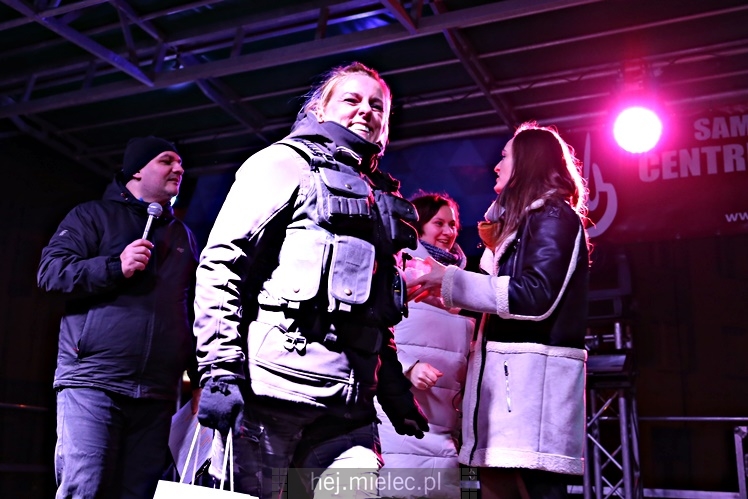 Mielczanie przywitali 2018 rok na Placu AK