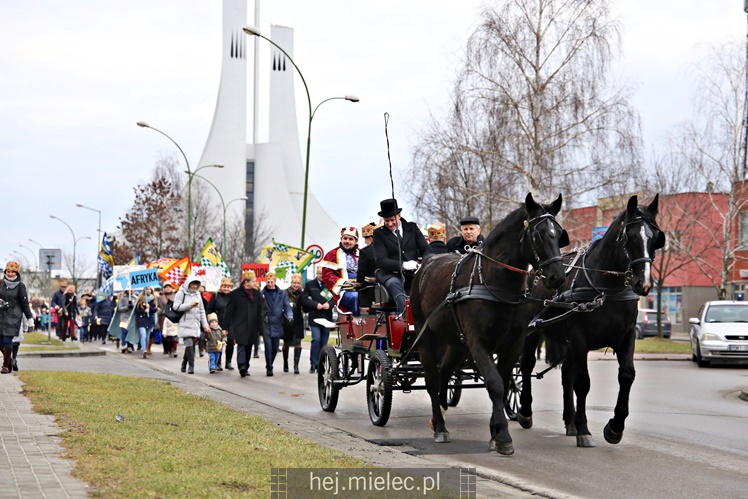 Orszak Trzech Króli po raz drugi w Mielcu