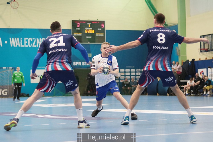 Piłka ręczna: SPR Stal Mielec ? Azoty Puławy 26:31 (14:16)