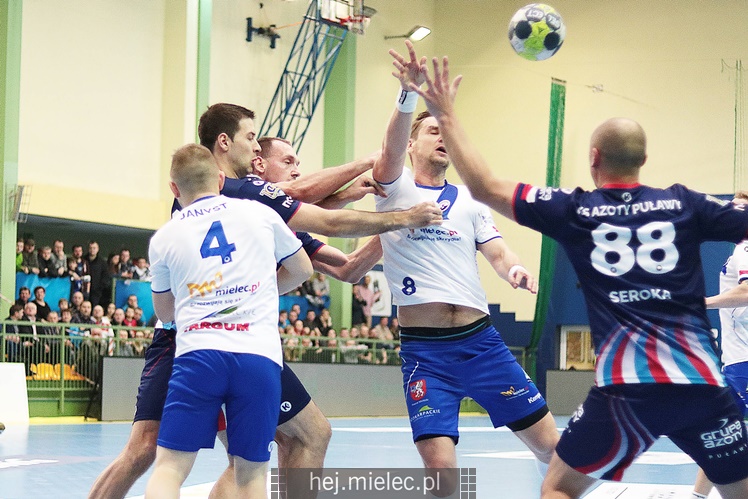 Piłka ręczna: SPR Stal Mielec ? Azoty Puławy 26:31 (14:16)