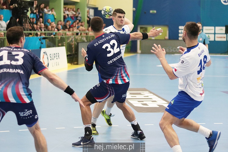 Piłka ręczna: SPR Stal Mielec ? Azoty Puławy 26:31 (14:16)