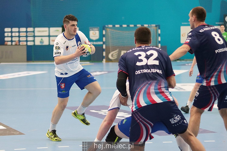 Piłka ręczna: SPR Stal Mielec ? Azoty Puławy 26:31 (14:16)