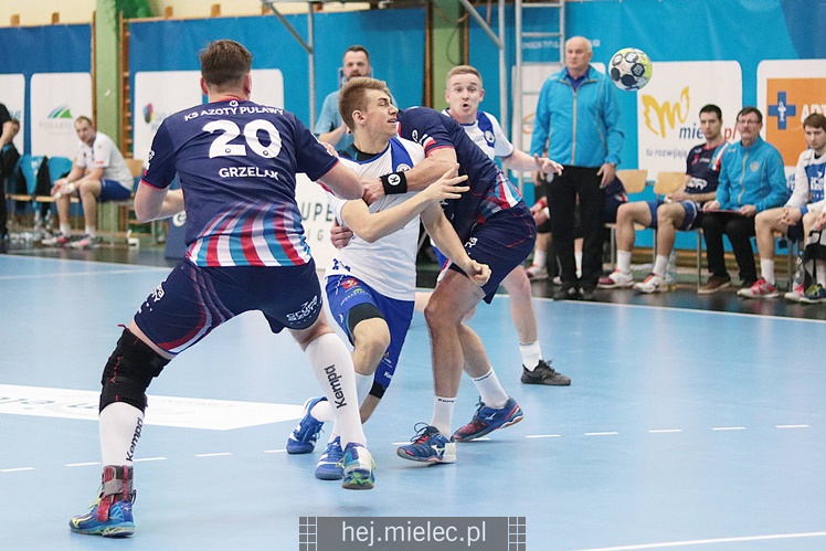Piłka ręczna: SPR Stal Mielec ? Azoty Puławy 26:31 (14:16)