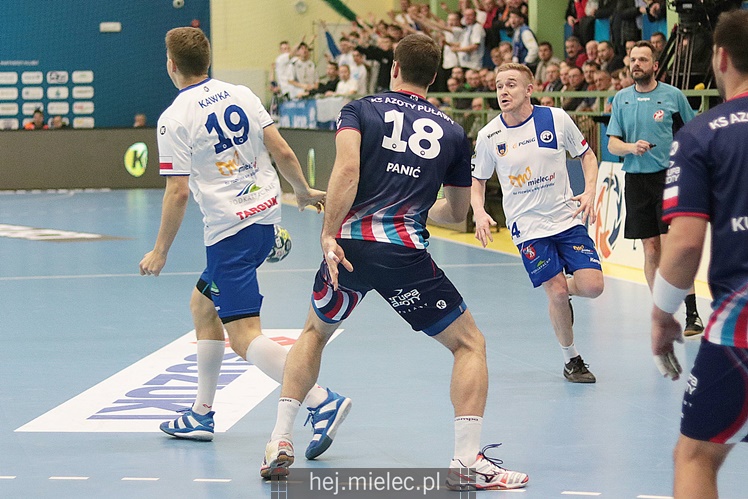 Piłka ręczna: SPR Stal Mielec ? Azoty Puławy 26:31 (14:16)