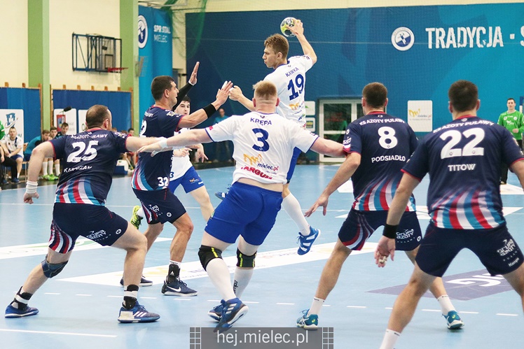 Piłka ręczna: SPR Stal Mielec ? Azoty Puławy 26:31 (14:16)