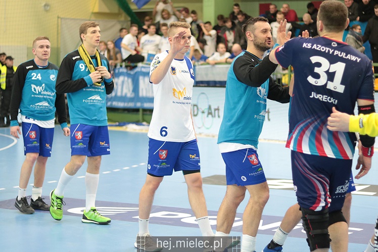 Piłka ręczna: SPR Stal Mielec ? Azoty Puławy 26:31 (14:16)