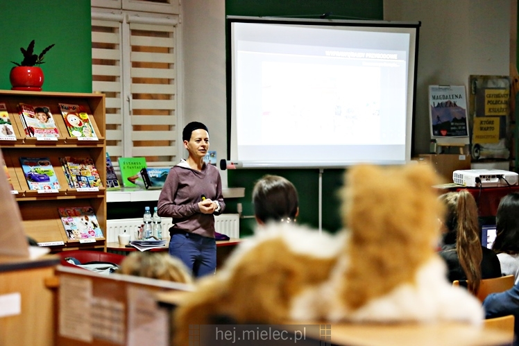 Spotkanie autorskie z Magdaleną Łączak