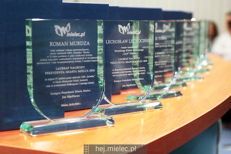 Sportowe nagrody prezydenta Mielca 2018