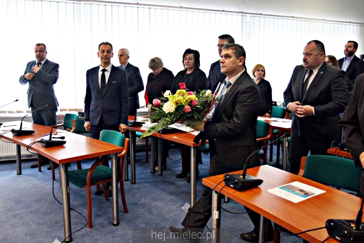 Radni pożegnali Prezydenta Miasta Mielca Daniela Kozdębę. Sesja Rady Miejskiej 28 lutego 2018