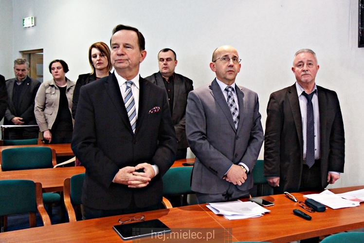 Radni pożegnali Prezydenta Miasta Mielca Daniela Kozdębę. Sesja Rady Miejskiej 28 lutego 2018