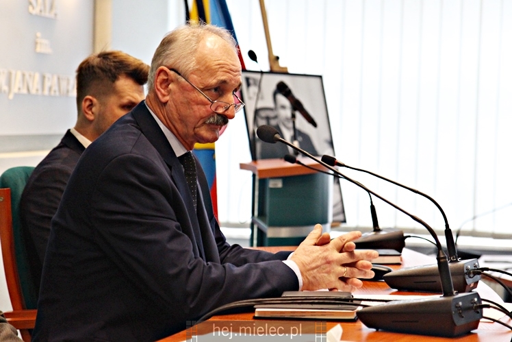 Radni pożegnali Prezydenta Miasta Mielca Daniela Kozdębę. Sesja Rady Miejskiej 28 lutego 2018