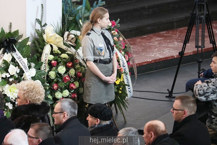 Uroczystości pogrzebowe śp. Daniela Kozdęby - prezydenta Mielca