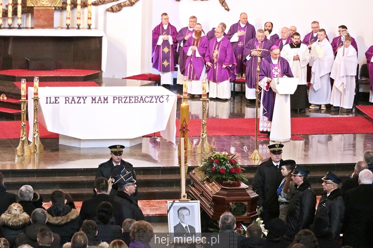 Uroczystości pogrzebowe śp. Daniela Kozdęby - prezydenta Mielca