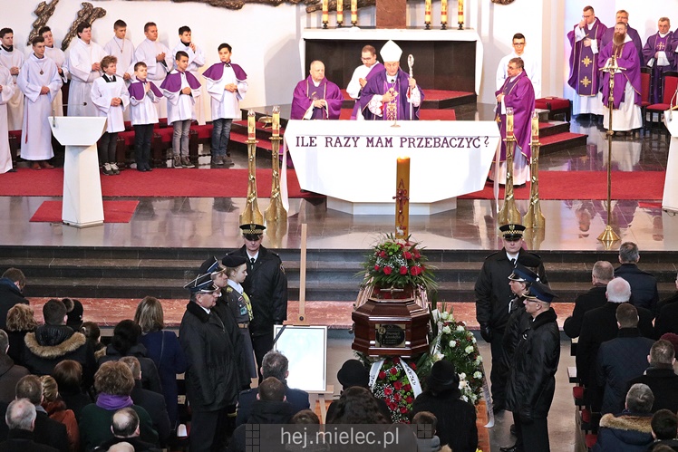 Uroczystości pogrzebowe śp. Daniela Kozdęby - prezydenta Mielca