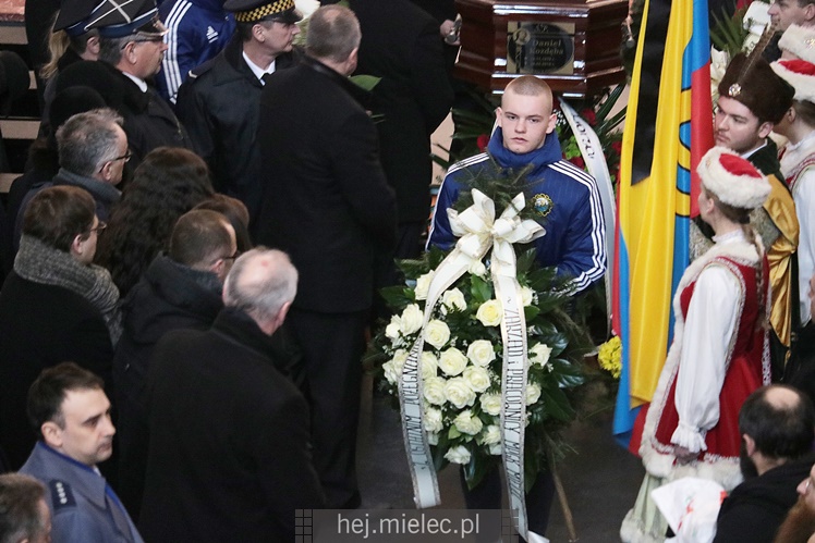 Uroczystości pogrzebowe śp. Daniela Kozdęby - prezydenta Mielca