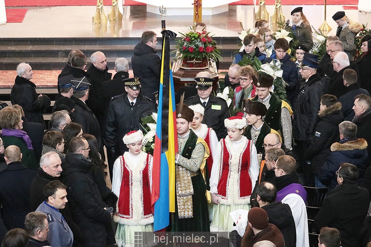 Uroczystości pogrzebowe śp. Daniela Kozdęby - prezydenta Mielca