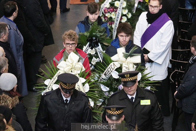 Uroczystości pogrzebowe śp. Daniela Kozdęby - prezydenta Mielca