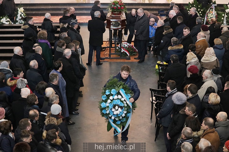 Uroczystości pogrzebowe śp. Daniela Kozdęby - prezydenta Mielca