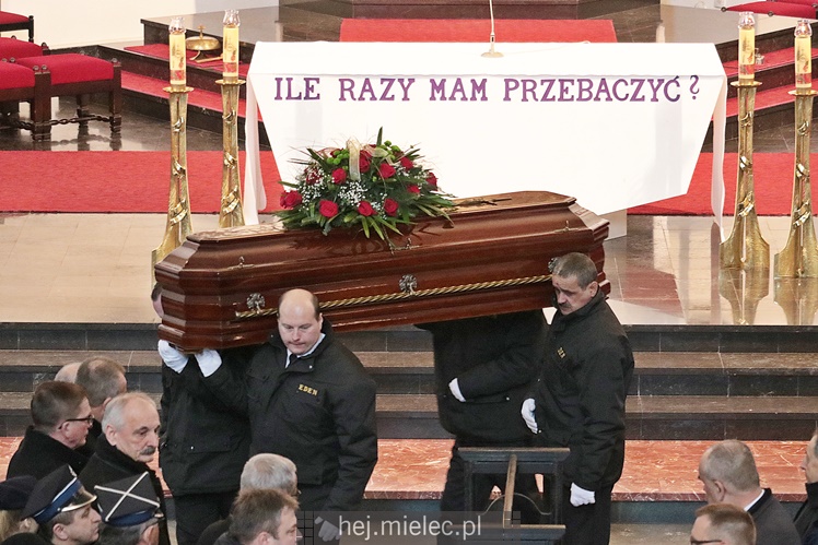 Uroczystości pogrzebowe śp. Daniela Kozdęby - prezydenta Mielca