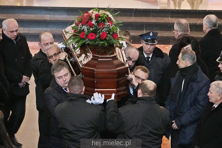 Uroczystości pogrzebowe śp. Daniela Kozdęby - prezydenta Mielca