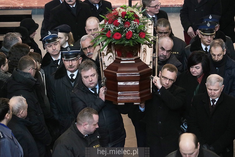Uroczystości pogrzebowe śp. Daniela Kozdęby - prezydenta Mielca