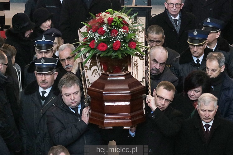 Uroczystości pogrzebowe śp. Daniela Kozdęby - prezydenta Mielca