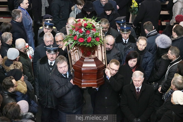 Uroczystości pogrzebowe śp. Daniela Kozdęby - prezydenta Mielca