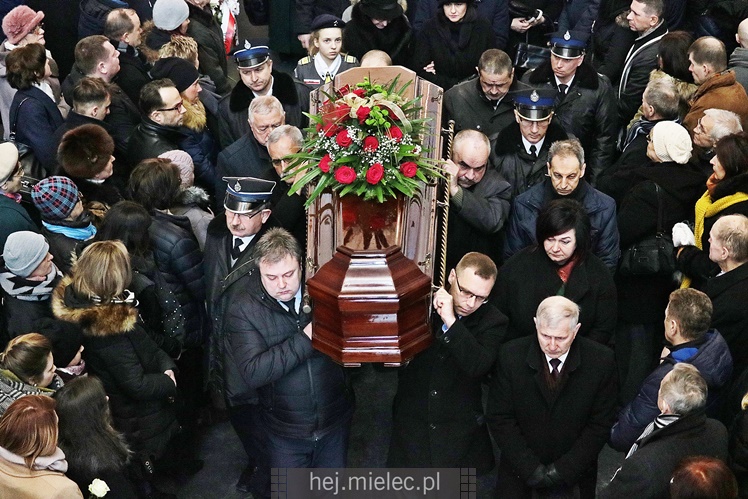 Uroczystości pogrzebowe śp. Daniela Kozdęby - prezydenta Mielca