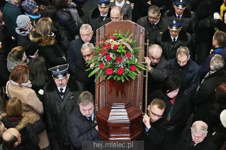 Uroczystości pogrzebowe śp. Daniela Kozdęby - prezydenta Mielca
