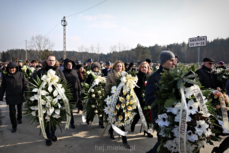 Uroczystości pogrzebowe śp. Daniela Kozdęby - prezydenta Mielca