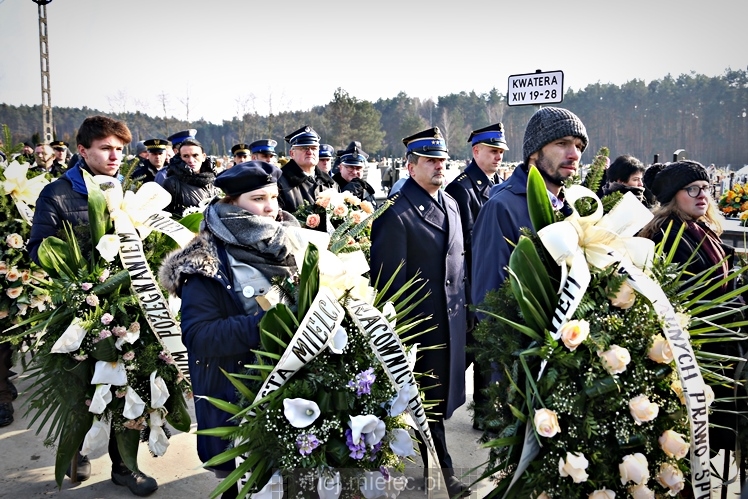 Uroczystości pogrzebowe śp. Daniela Kozdęby - prezydenta Mielca