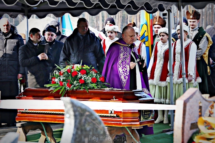 Uroczystości pogrzebowe śp. Daniela Kozdęby - prezydenta Mielca
