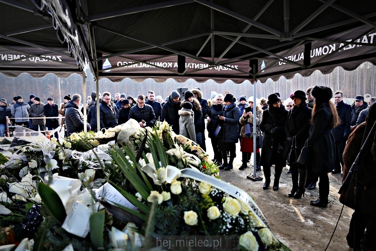 Uroczystości pogrzebowe śp. Daniela Kozdęby - prezydenta Mielca