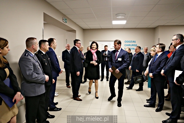 Uroczyste otwarcie trzech inwestycji w mieleckim szpitalu