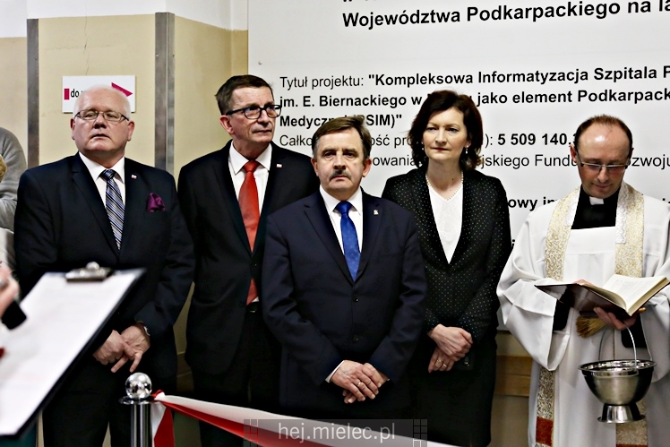 Uroczyste otwarcie trzech inwestycji w mieleckim szpitalu