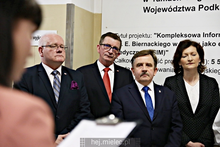 Uroczyste otwarcie trzech inwestycji w mieleckim szpitalu