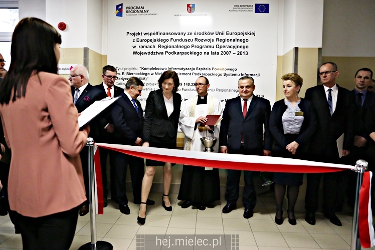 Uroczyste otwarcie trzech inwestycji w mieleckim szpitalu