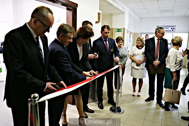 Uroczyste otwarcie trzech inwestycji w mieleckim szpitalu