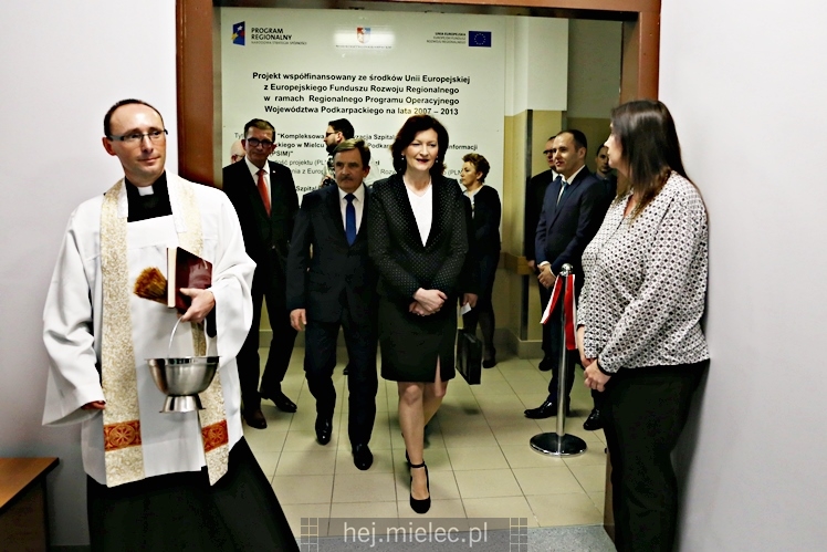 Uroczyste otwarcie trzech inwestycji w mieleckim szpitalu