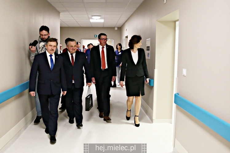 Uroczyste otwarcie trzech inwestycji w mieleckim szpitalu