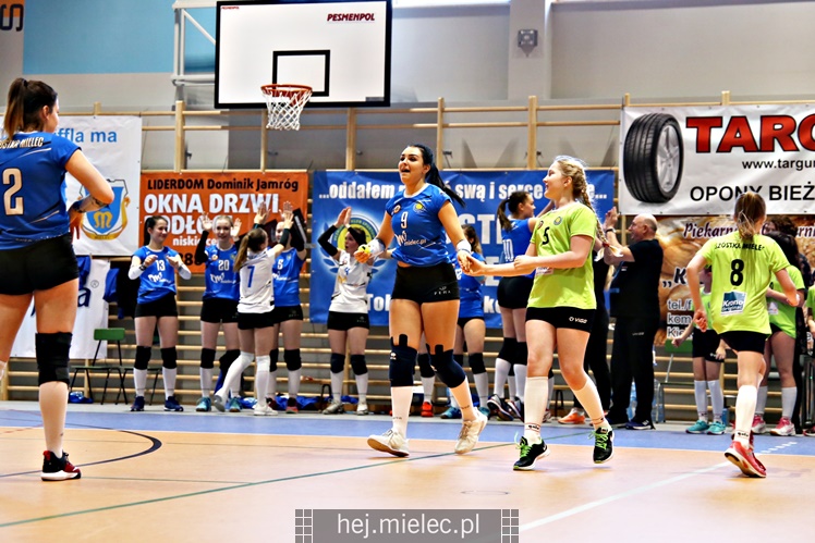 1/2 Mistrzostw Polski juniorek: UKS SMS Szóstka Mielec - UKS Chemik Olsztyn