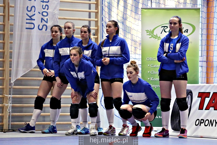 1/2 Mistrzostw Polski juniorek: UKS SMS Szóstka Mielec - UKS Chemik Olsztyn
