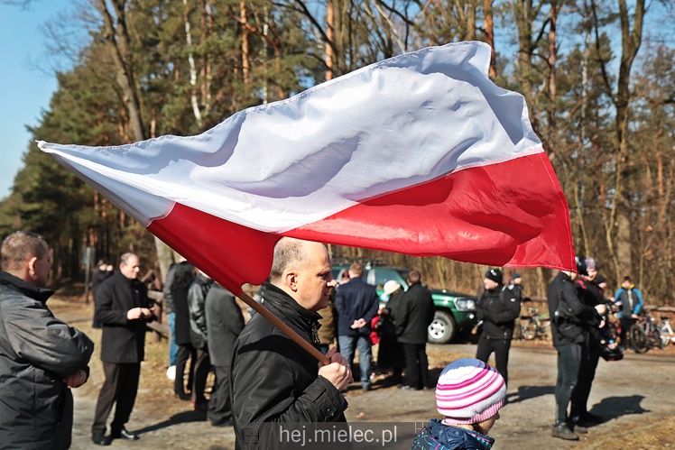 Uroczystości na Polanie Niezłomnych