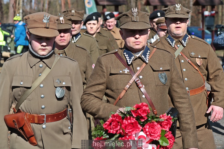 Uroczystości na Polanie Niezłomnych