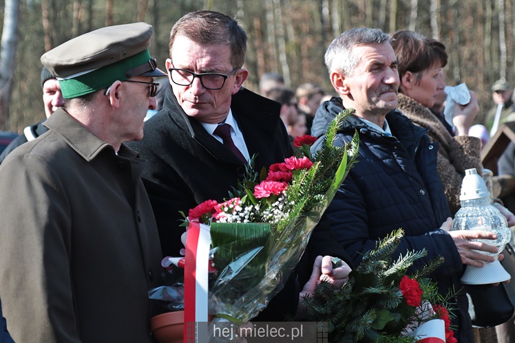 Uroczystości na Polanie Niezłomnych