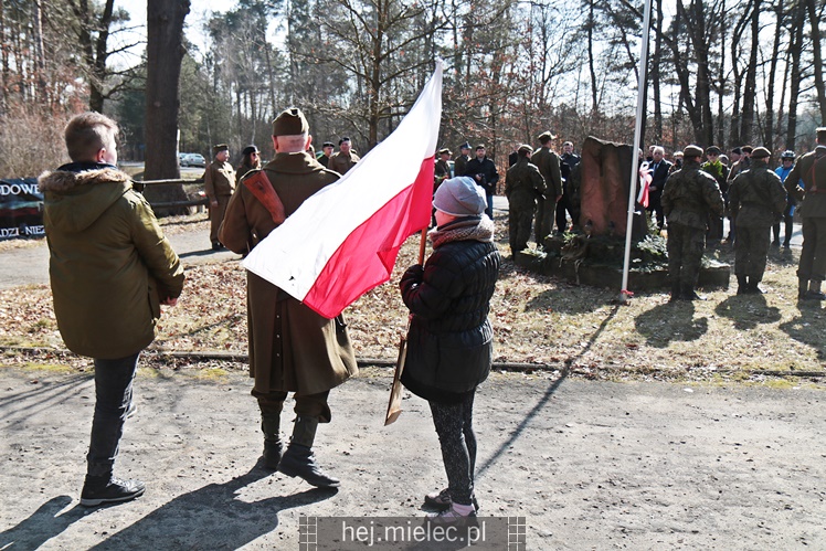 Uroczystości na Polanie Niezłomnych