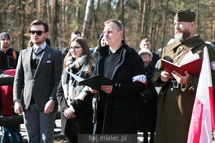 Uroczystości na Polanie Niezłomnych